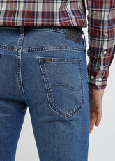 Spodnie Jeansowe Męskie Lee Daren Zip Fly Mid Winter L707UND16